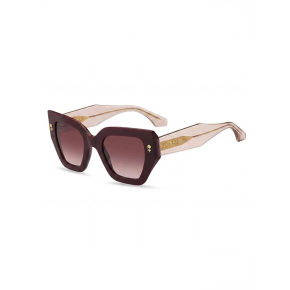 New Etro ETRO0010/S 0LHF3X Women Oversized Burgundy Square Sunglasses Authentic main image 9
